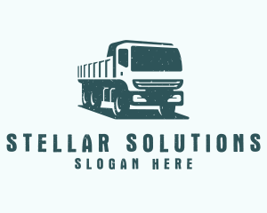 Mining Transport Truck  logo design