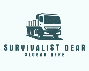 Mining Transport Truck  logo design