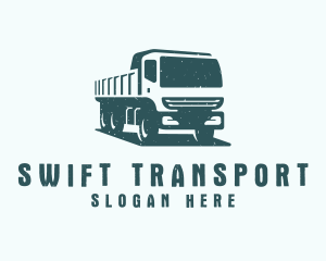 Mining Transport Truck  logo