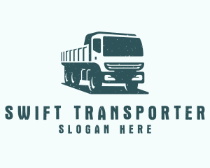 Mining Transport Truck  logo design