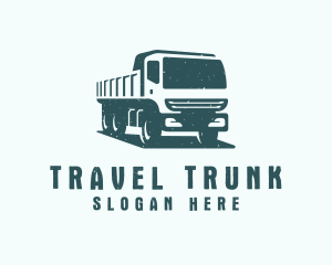 Mining Transport Truck  logo design