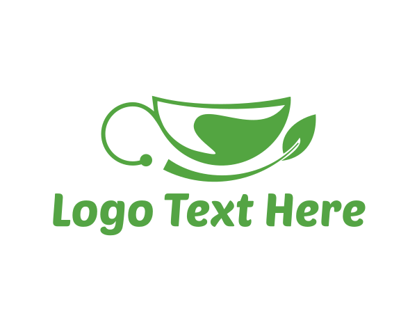 Tea Cup logo example 1