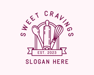 Sweet Dessert Bakeshop logo design