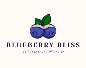 Blueberry Fruit Boobs logo