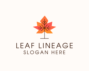 Garden Autumn Leaf logo