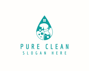 Spray Bottle Disinfectant  logo