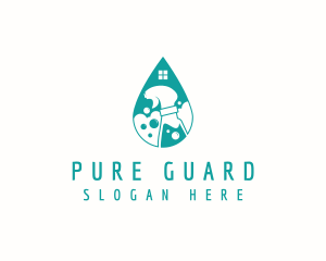 Spray Bottle Disinfectant  logo