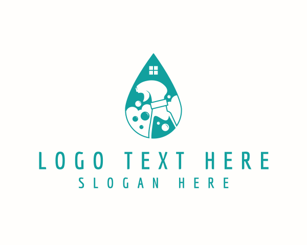 Disinfectant logo example 3