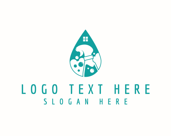 Disinfect logo example 2