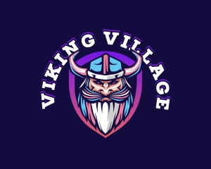 Viking Esports Gaming logo design