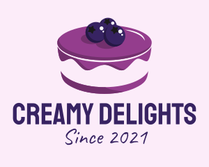 Sweet Blueberry Cake  logo