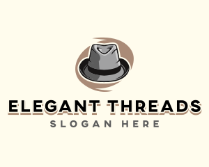 Fedora Fashion Hat logo design