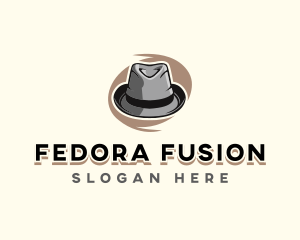 Fedora Fashion Hat logo design