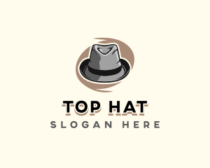 Fedora Fashion Hat logo design