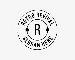 Retro Minimalist Business logo design