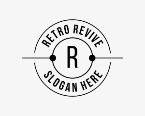 Retro Minimalist Business logo design