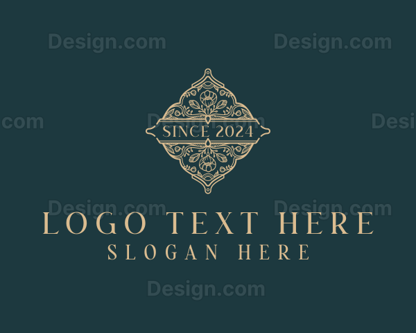 Stylish Decorative Garden Logo