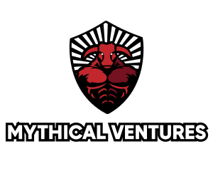 Minotaur Muscle  logo design