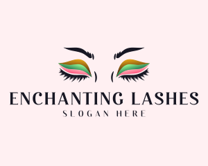 Makeup Eyeshadow Lashes logo