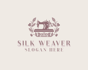 Floral Sewing Alteration logo design