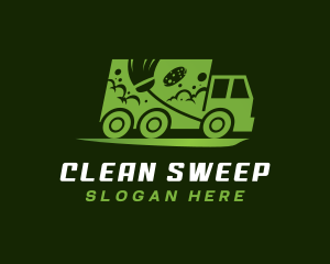 Cleaning Van Vehicle logo design