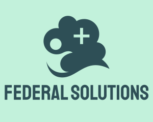 Medical Cloud Person Care logo design