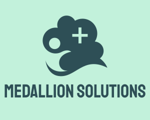 Medical Cloud Person Care logo design