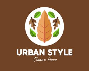 Nature Fall Leaves  logo