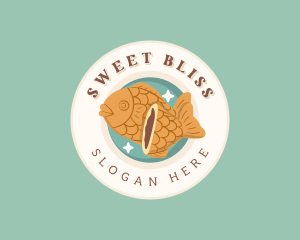 Ice Cream Dessert Food logo design