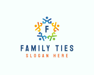 People Charity Foundation logo design