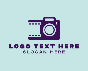 Camera Film Strip Photography  logo