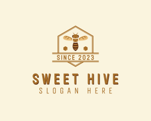 Honey Bee Honeycomb logo