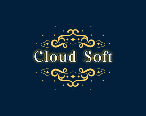 Decorative Ornament Clouds logo design