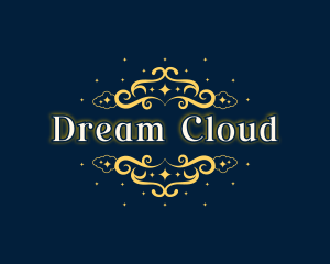 Decorative Ornament Clouds logo design