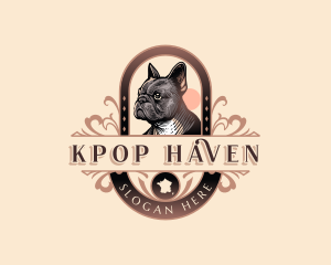 French Bulldog Pet Logo