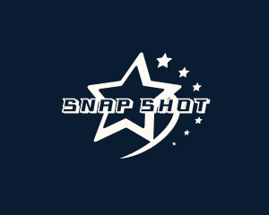 Galaxy Shooting Star logo design