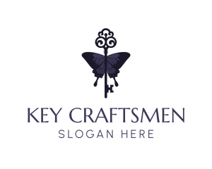 Precious Butterfly Key logo