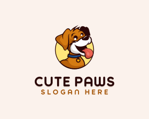 Pet Dog Veterinarian logo design