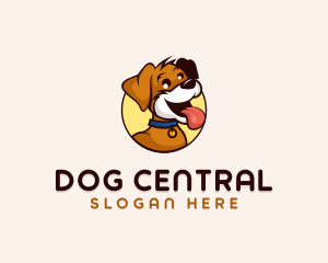 Pet Dog Veterinarian logo design