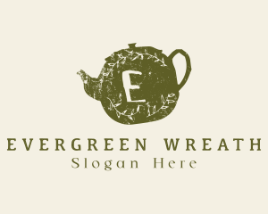 Boiler Teapot Wreath logo design