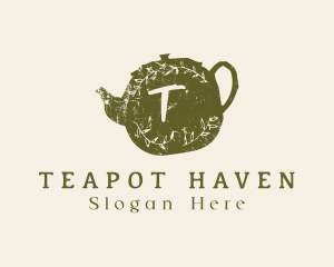 Rustic Teapot Wreath logo