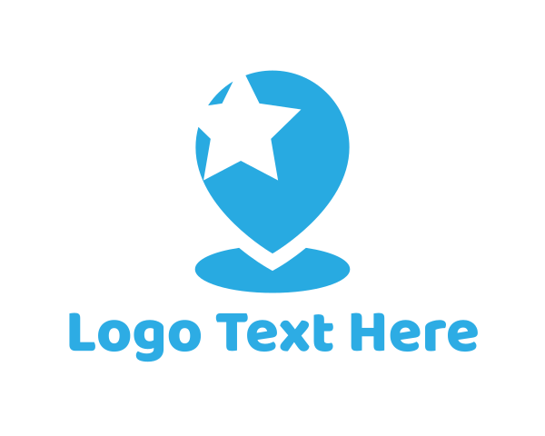 Blue Star logo example 2