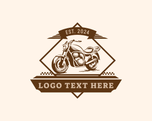 Motorcycle Rider Vehicle logo