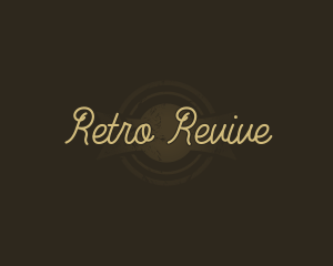 Retro Textured Grunge logo design