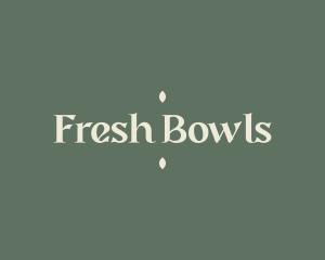 Premium Fresh Salad logo design