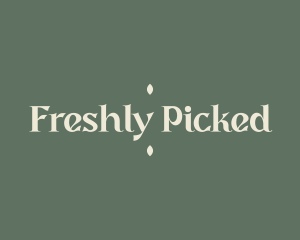 Premium Fresh Salad logo design