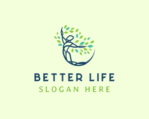 Eco Wellness Spa logo design