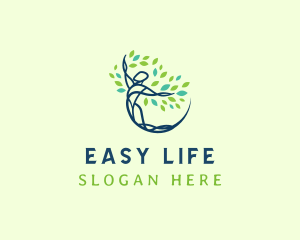 Eco Wellness Spa logo design