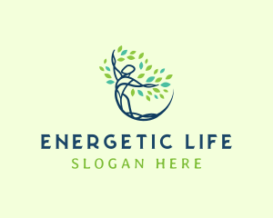 Eco Wellness Spa logo design