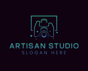 Camera Lens Studio logo design